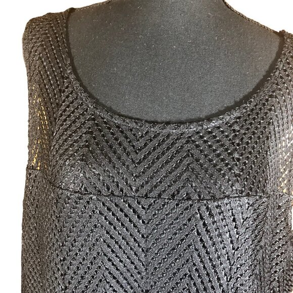 Lane Bryant Sleeveless Black Dress Size 22/24 - Picture 3 of 5